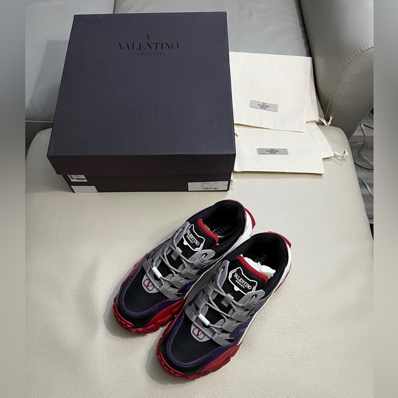 NWB - Valentino Garavani Climber Mesh Men’s Sneaker-Made in Italy-EU 42.5/US 9.5 - Picture 11 of 12